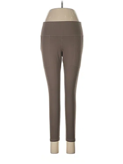 Pre-owned Gap Fit Active Pants In Brown