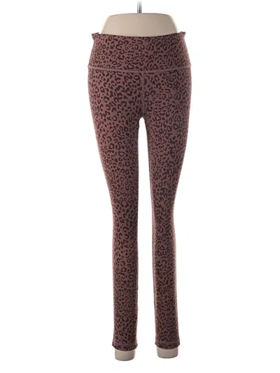 Pre-owned Gap Fit Active Pants In Brown
