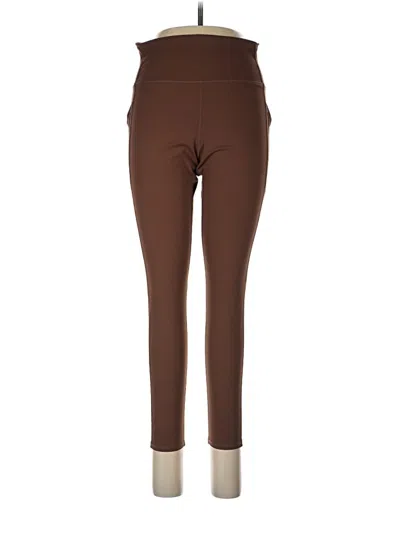 Pre-owned Gap Fit Active Pants In Brown