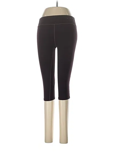 Pre-owned Gap Fit Active Pants In Burgundy