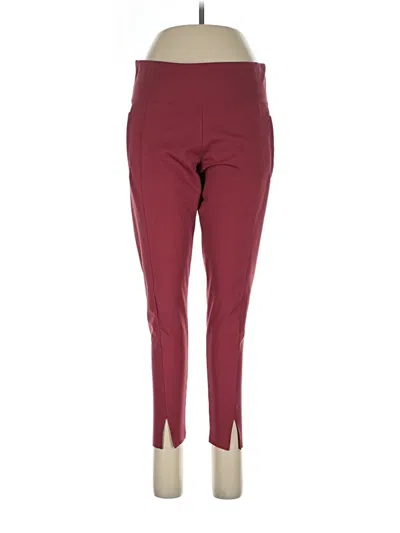 Pre-owned Gap Fit Active Pants In Burgundy