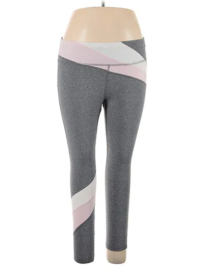 Pre-owned Gap Fit Active Pants In Gray