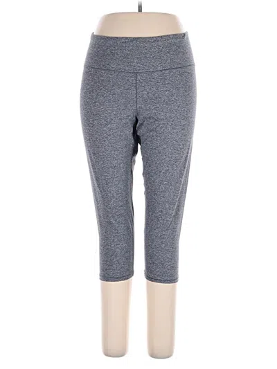 Pre-owned Gap Fit Active Pants In Gray