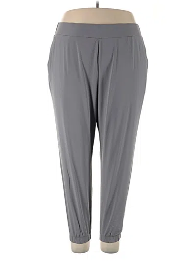 Pre-owned Gap Fit Active Pants In Gray