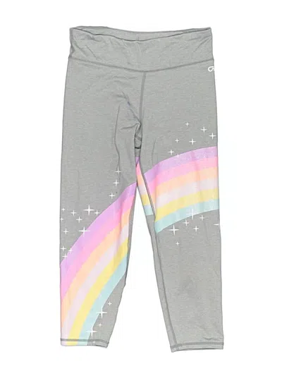 Pre-owned Gap Fit Kids' Active Pants In Gray