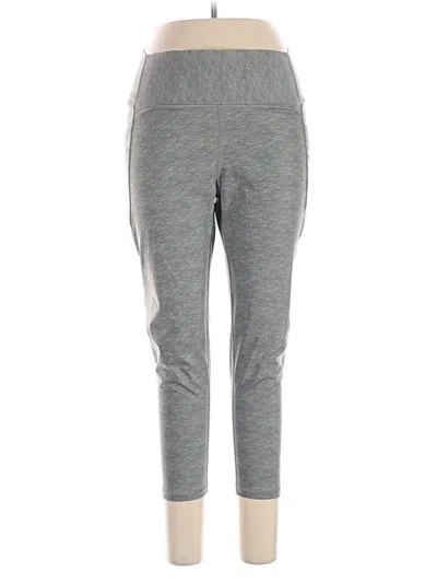 Pre-owned Gap Fit Active Pants In Gray
