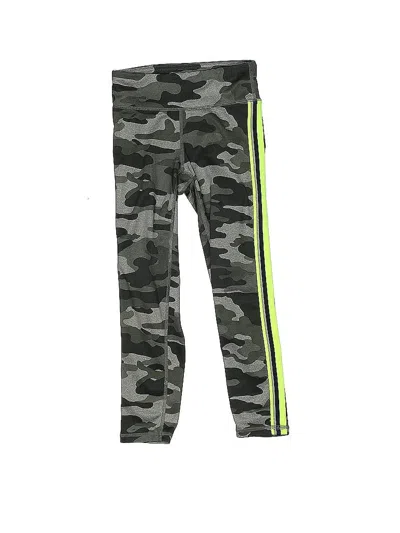 Pre-owned Gap Fit Kids' Active Pants In Green