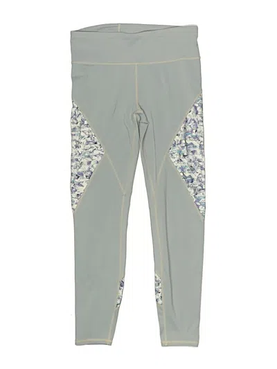 Pre-owned Gap Fit Kids' Active Pants In Green