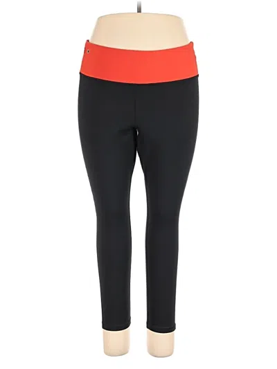 Pre-owned Gap Fit Active Pants In Orange
