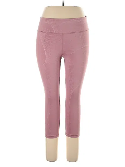 Pre-owned Gap Fit Active Pants In Pink