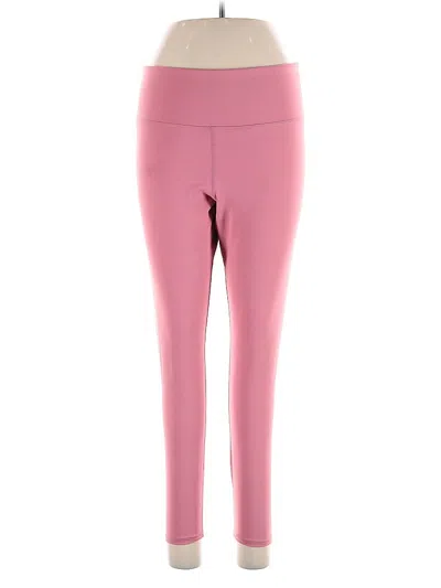 Pre-owned Gap Fit Active Pants In Pink