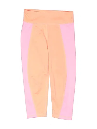 Pre-owned Gap Fit Kids' Active Pants In Pink