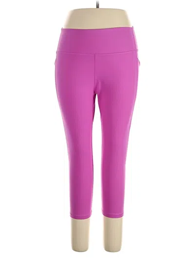 Pre-owned Gap Fit Active Pants In Pink