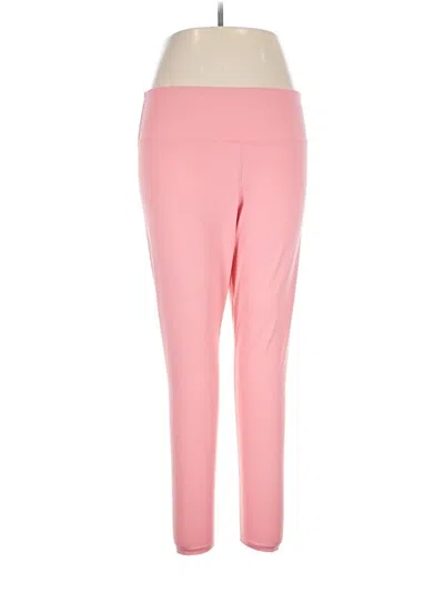 Pre-owned Gap Fit Active Pants In Pink