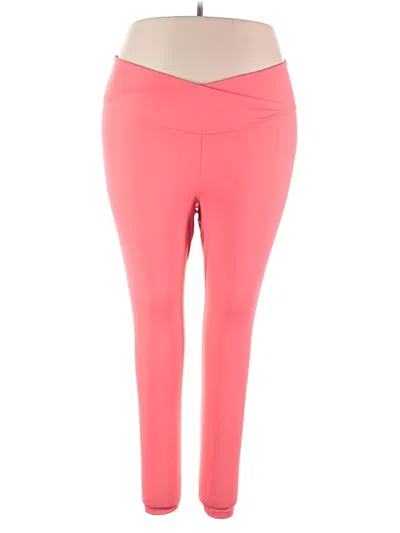 Pre-owned Gap Fit Active Pants In Pink