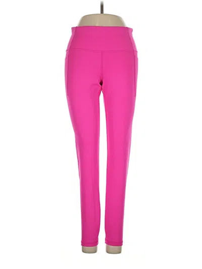 Pre-owned Gap Fit Active Pants In Pink