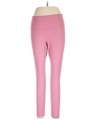 Pre-owned Gap Fit Active Pants In Pink