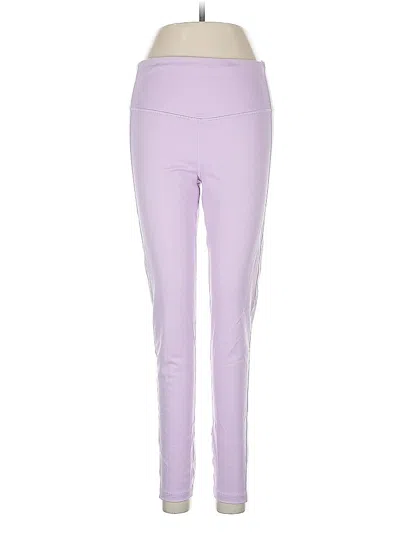 Pre-owned Gap Fit Active Pants In Purple