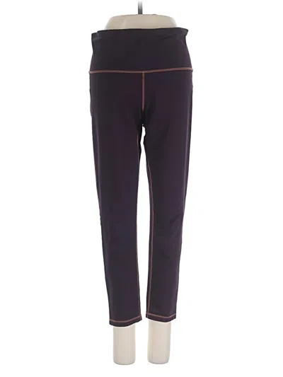 Pre-owned Gap Fit Active Pants In Purple