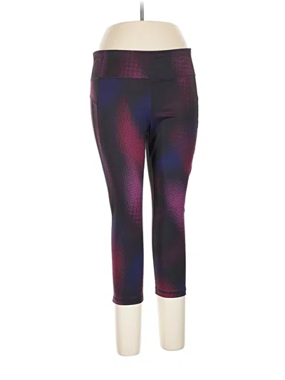 Pre-owned Gap Fit Active Pants In Purple