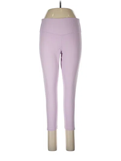 Pre-owned Gap Fit Active Pants In Purple