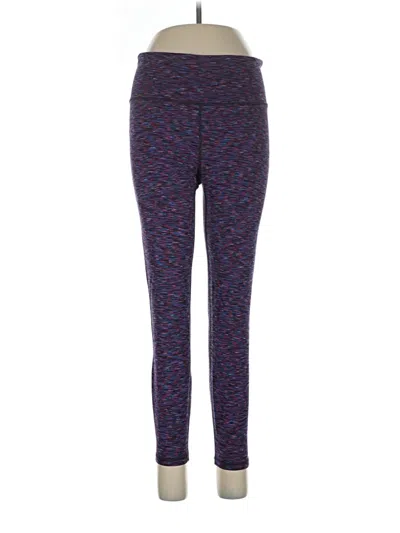 Pre-owned Gap Fit Active Pants In Purple