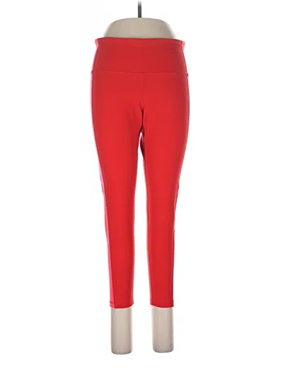 Pre-owned Gap Fit Active Pants In Red
