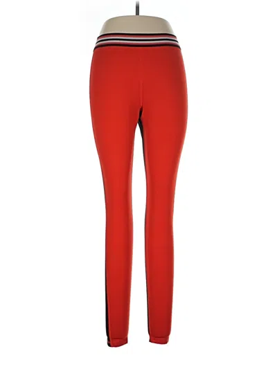 Pre-owned Gap Fit Active Pants In Red