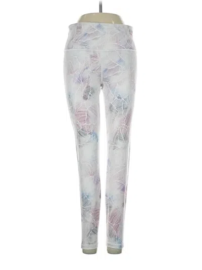 Pre-owned Gap Fit Active Pants In Silver
