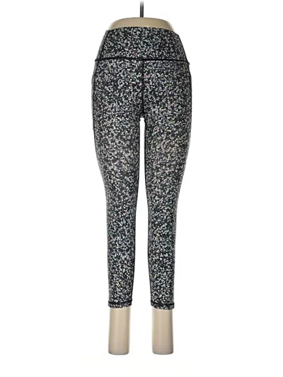 Pre-owned Gap Fit Active Pants In Silver