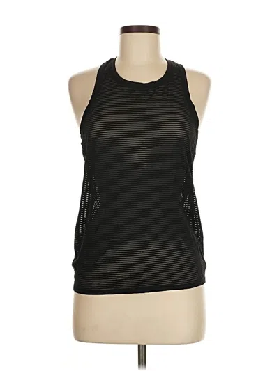 Pre-owned Gap Fit Active Tank Top In Black