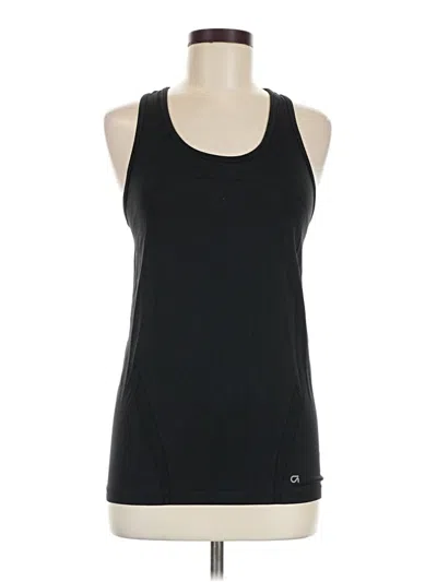 Pre-owned Gap Fit Active Tank Top In Black