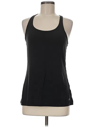 Pre-owned Gap Fit Active Tank Top In Black