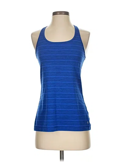 Pre-owned Gap Fit Active Tank Top In Blue