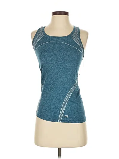 Pre-owned Gap Fit Active Tank Top In Blue