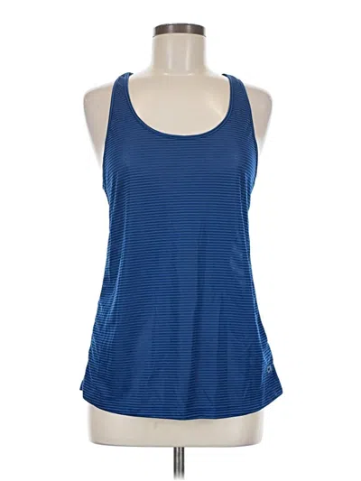 Pre-owned Gap Fit Active Tank Top In Blue