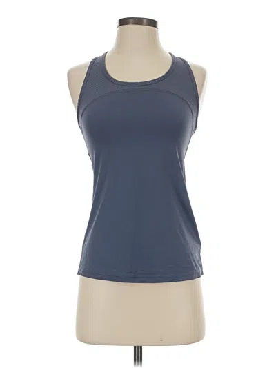 Pre-owned Gap Fit Active Tank Top In Blue