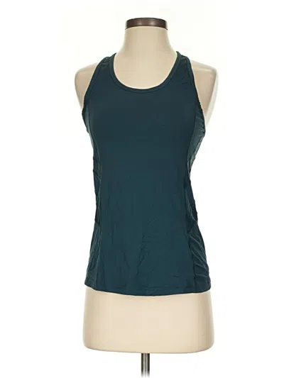 Pre-owned Gap Fit Active Tank Top In Blue