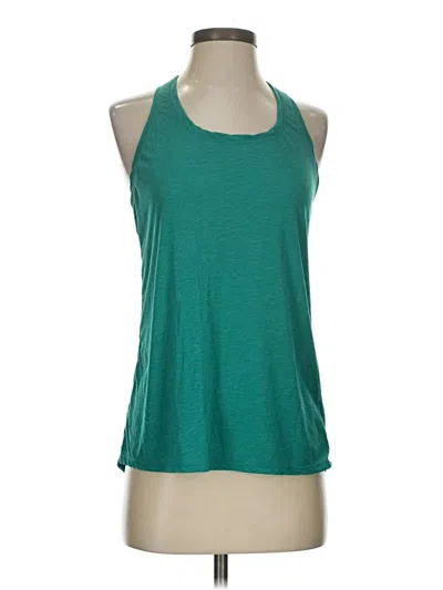 Pre-owned Gap Fit Active Tank Top In Blue