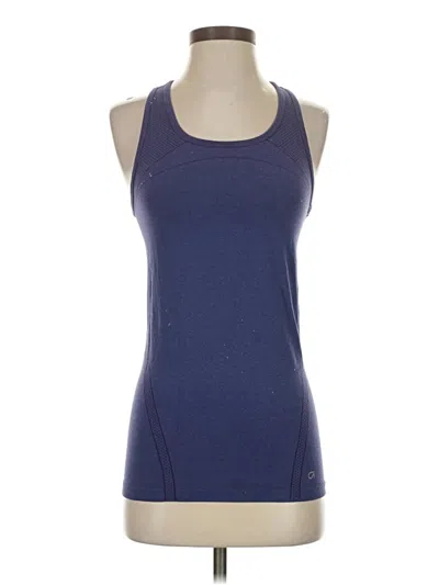 Pre-owned Gap Fit Active Tank Top In Blue