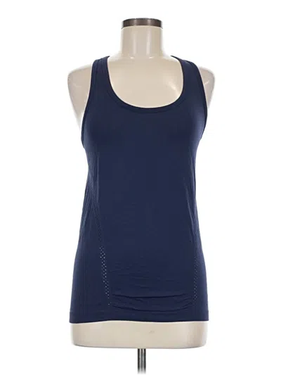 Pre-owned Gap Fit Active Tank Top In Blue
