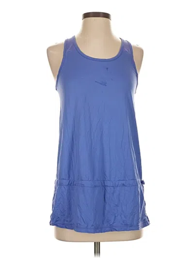 Pre-owned Gap Fit Active Tank Top In Blue