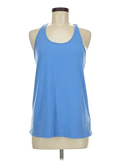 Pre-owned Gap Fit Active Tank Top In Blue