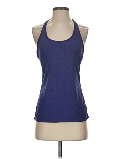 Pre-owned Gap Fit Active Tank Top In Blue