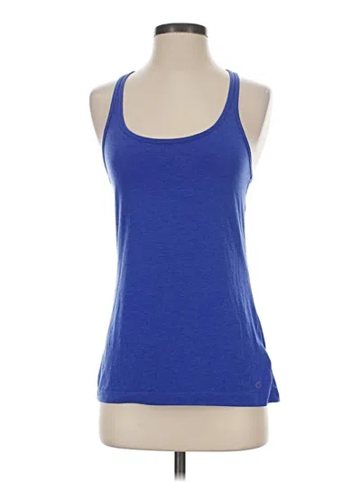 Pre-owned Gap Fit Active Tank Top In Blue