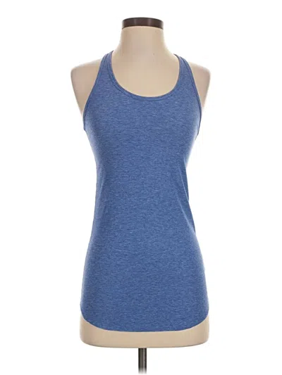 Pre-owned Gap Fit Active Tank Top In Blue