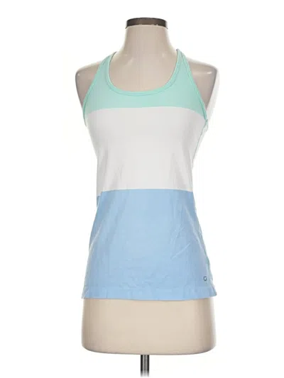 Pre-owned Gap Fit Active Tank Top In Blue