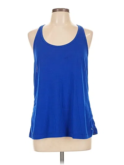 Pre-owned Gap Fit Active Tank Top In Blue