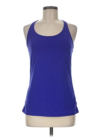 Pre-owned Gap Fit Active Tank Top In Blue
