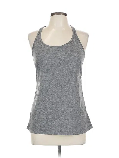 Pre-owned Gap Fit Active Tank Top In Gray
